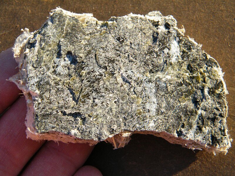 chrysotile asbestos natural form